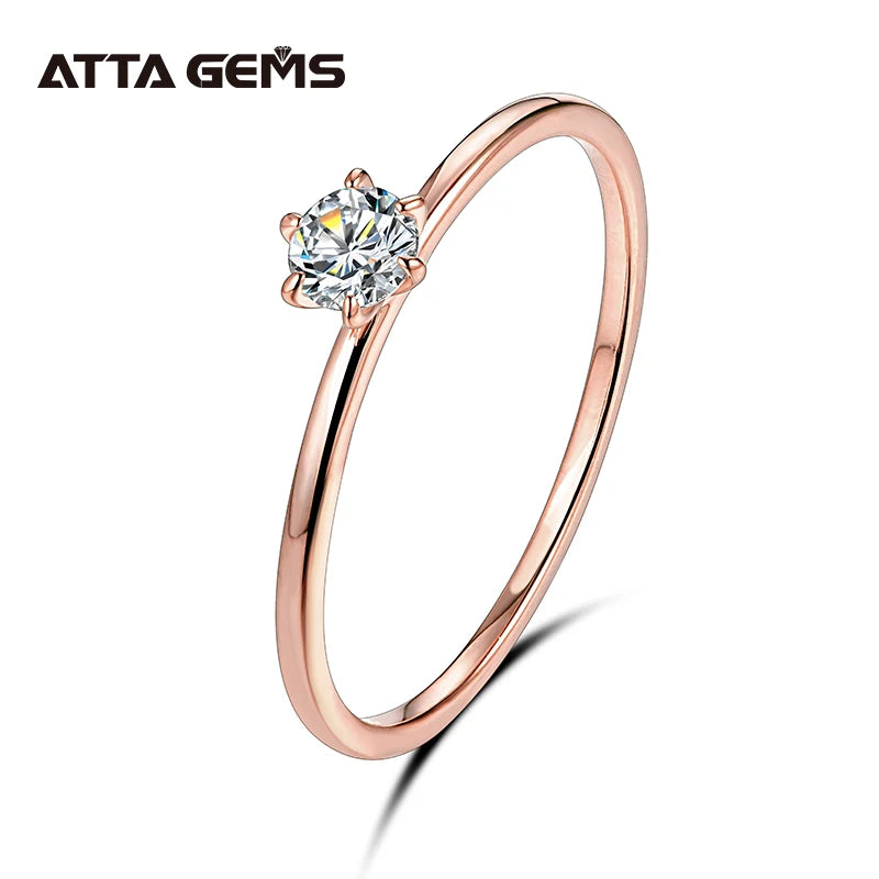 Surpise Price D Color VVS1 Small Size 3.5mm Moissanite Stone Engagement Ring and Band Gift Price for Women