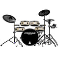EYE E4 Plus Luxury Professional Electronic Drum Kit with Wooden/Rubber/Metal Construction and Acoustic Feeling MegaBDM