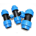 YIFENG Irrigation Compression Fittings PN16 Coupling for Water Supply PP Push Fit Fittings PE Quick Connector Model PE-031