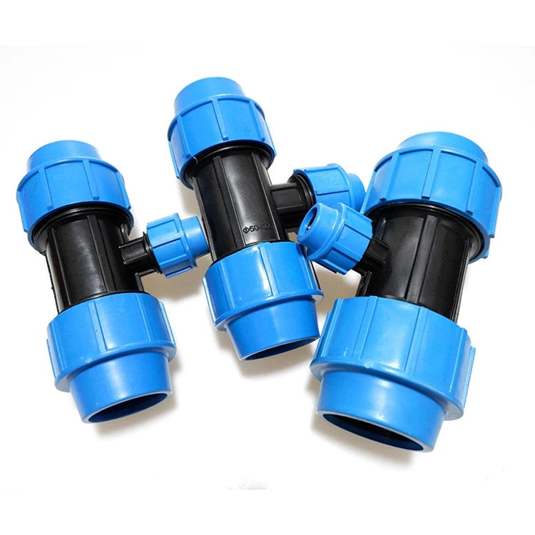 YIFENG Irrigation Compression Fittings PN16 Coupling for Water Supply PP Push Fit Fittings PE Quick Connector Model PE-031