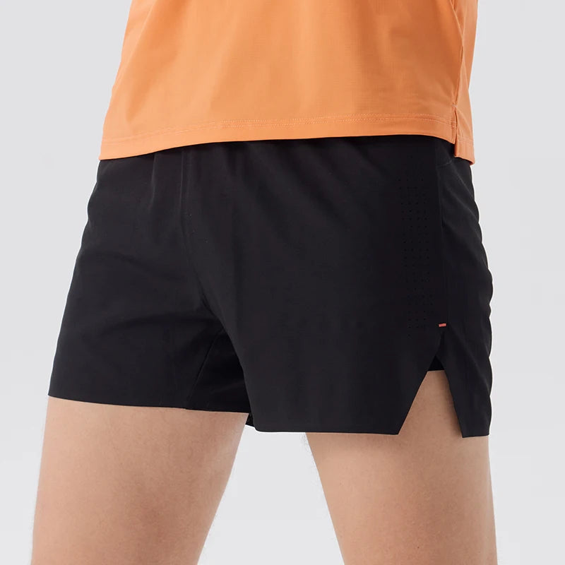 2025 Summer Gymwear Breathable Pocket Fitness Double Layer  2 in 1 Men's Shorts
