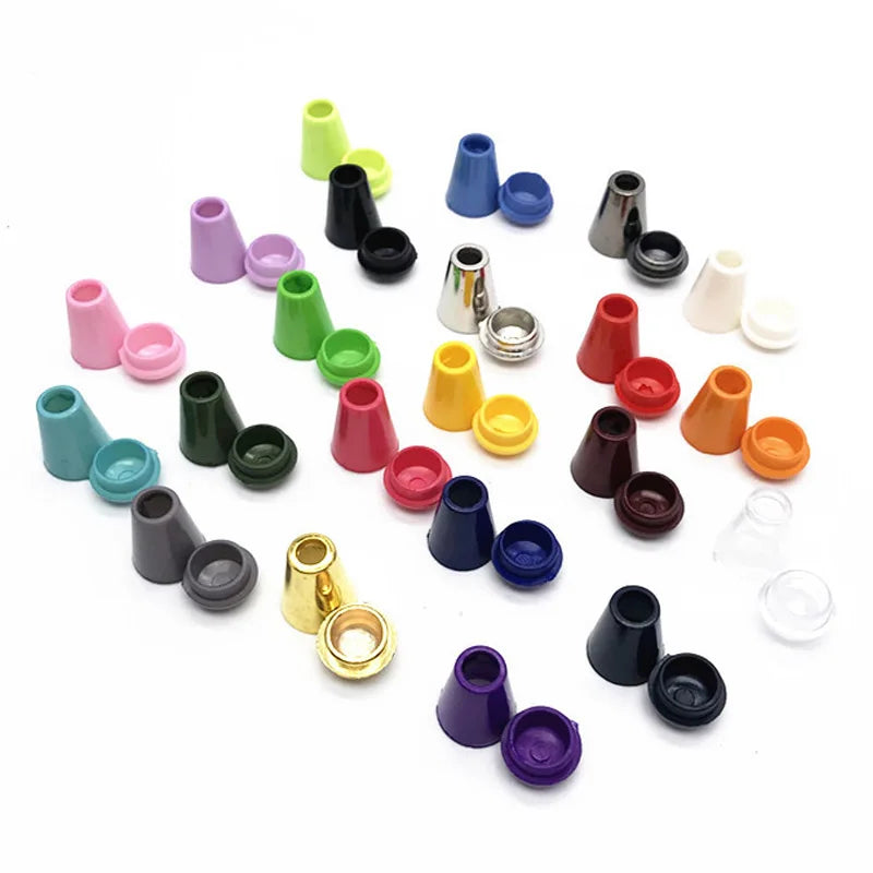 Hight Quality Plastic Cord Ends 4mm Custom Cord Lock Stopper White Plastic Cord End for Adjustable Drawstring Pants Hoodie