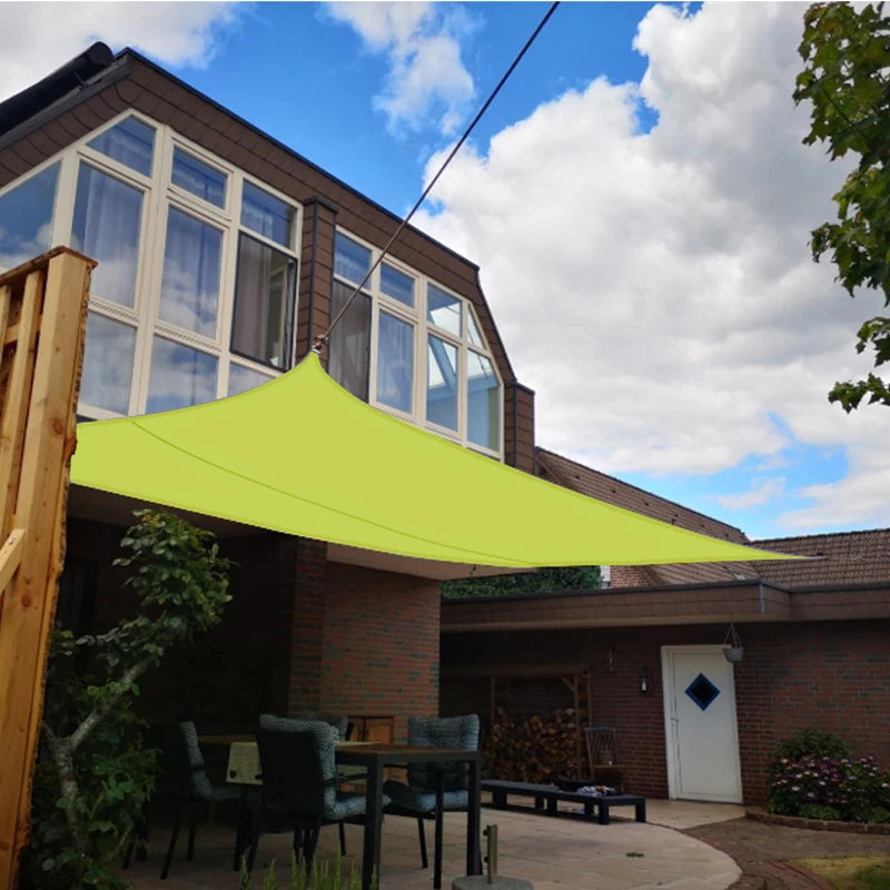 Factory Price 2.5x3M Waterproof Oxford Large Square Rectangle Shade Sail Garden Terrace Canopy Swimming Sun Shade Sail Awnings