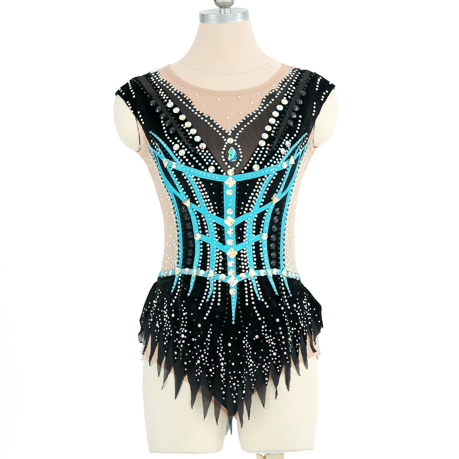 YIZHIJIAN Artistic Gymnastics Uniform Fitness Competition Skills Art Examination Training Professional Performance Customization