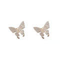 The New Butterfly Earrings Zircon Jewelry Personality Fashion Trendy Earrings