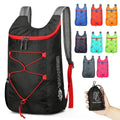 Large-Capacity Anti-Splash Travel Backpack Outdoor Packable Foldable Camping Daypack for Men and Women Sports Hiking Bag