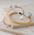 Hot Sale Women's Stainless Steel Muslim Islam Opening Bracelet
