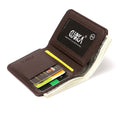 Fashion Business Wholesale Cheap Soft Multifarious Design Custom Synthetic Leather PU Leather  Men Short Wallet Card Holders