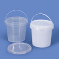Multifunctional 3 Litre Set Packing Round Cheap Food Grade Plastic Bucket With Lid and Sealing Strip