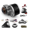 DIY EU USA Warehouse Powerful Higher Speed 24v 36V 250W Brushed Swytch Motor Electric Bike Conversion Kit With Battery