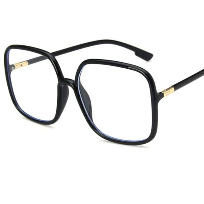 2022 Trendy Blue Light Blocking Glasses Blue Light Blocking Vintage Style Square Shades Computer Glasses Fashion Optical Frames