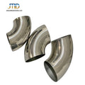90 Degree Pipe 2.5"  2.5 Inch 63.5mm*152mm*2mm by 304 Stainless Steel 2.0mm Thickness Enough Exhaust Elbow  Connection Fittings