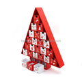 2024 Christmas Tree Shaped Advent Calendar Hot Sale Blind Gift Box Glossy Lamination Drawer Fashion Style Christmas Countdown