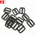 Plastic Buckle Sliders Tri-Glide for Belt Backpack and Bags Adjustable Webbing Slider Buckle Black  Slides Button