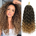 Gogo Curl Dyed High Temperature Fiber Synthetic Hair Extension Braid Twist Pre Twisted Passion Twist for Braids for Women