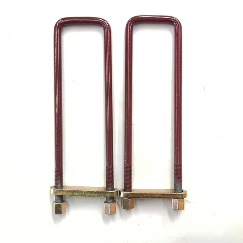 High Tensile 45# Steel Hot Dip Galvanized Trailer Custom Heavy Steel Axle Leaf Spring U Bolt with Nut