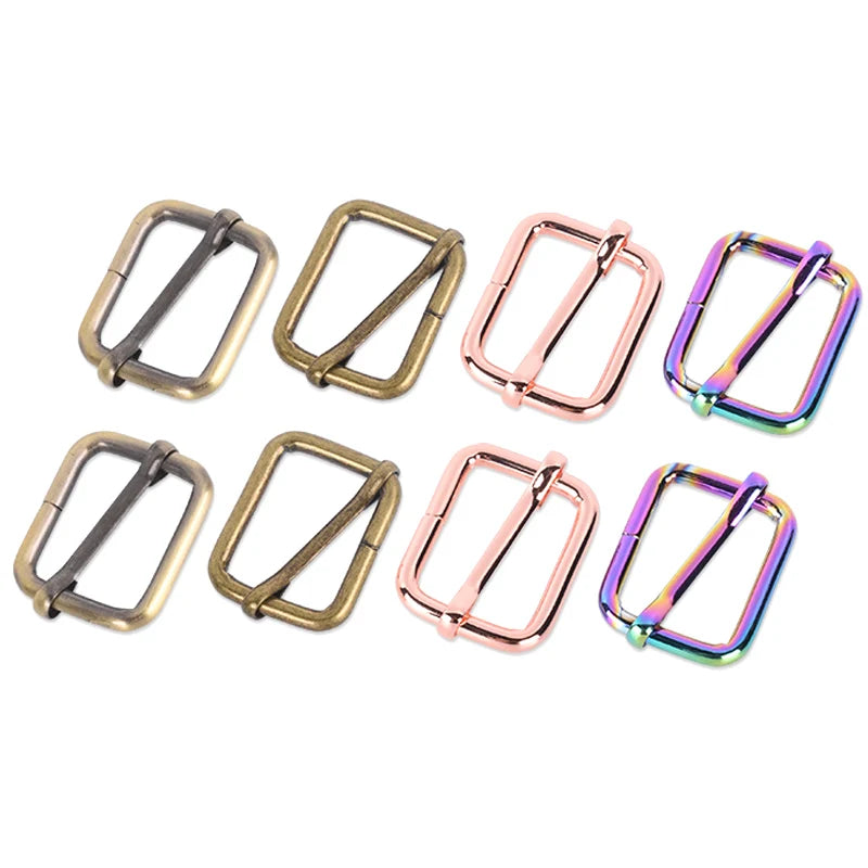 Various Color Shoulder Bag Strap Rectangle Adjust Tri-glide Buckle Slider Loop Ring