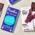 Rectangle Fsc Eco-Friendly Cardboard Food Paper Folding Packaging Custom Chocolate Bar Box for Candies
