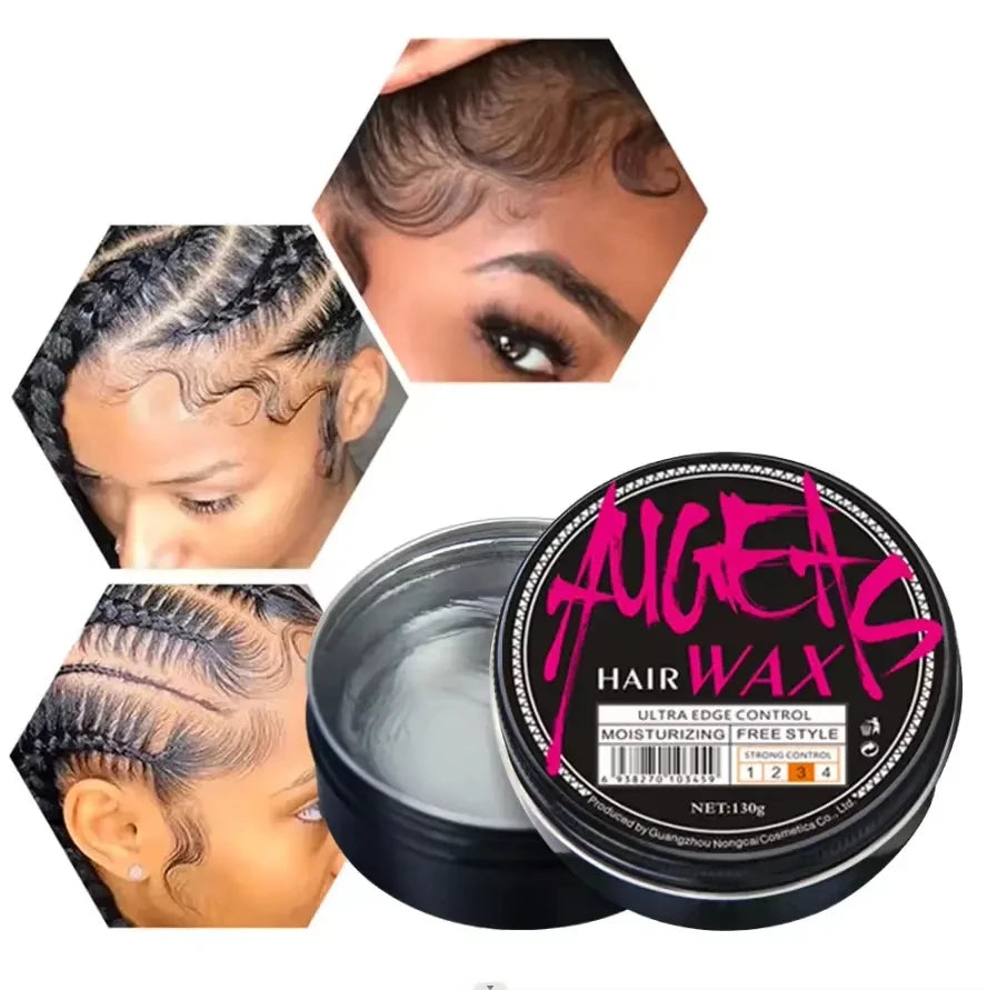 Hot Selling Hair Wax Gel Moisturizing Strong Hold Edge Control Hair Wax