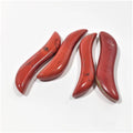 Huiying Gemstone Red Jasper Gua Sha Tools Scraping Guasha Stone for Face Tool
