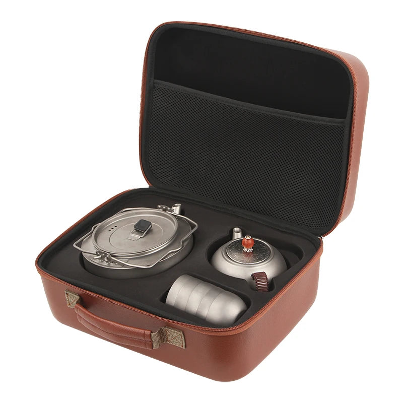 Factory Customized Hard Protective Anti-Shock Eva Tea Pot Carrying Case for Travel Use High Quality Hard Set Eva Tea Cup Case