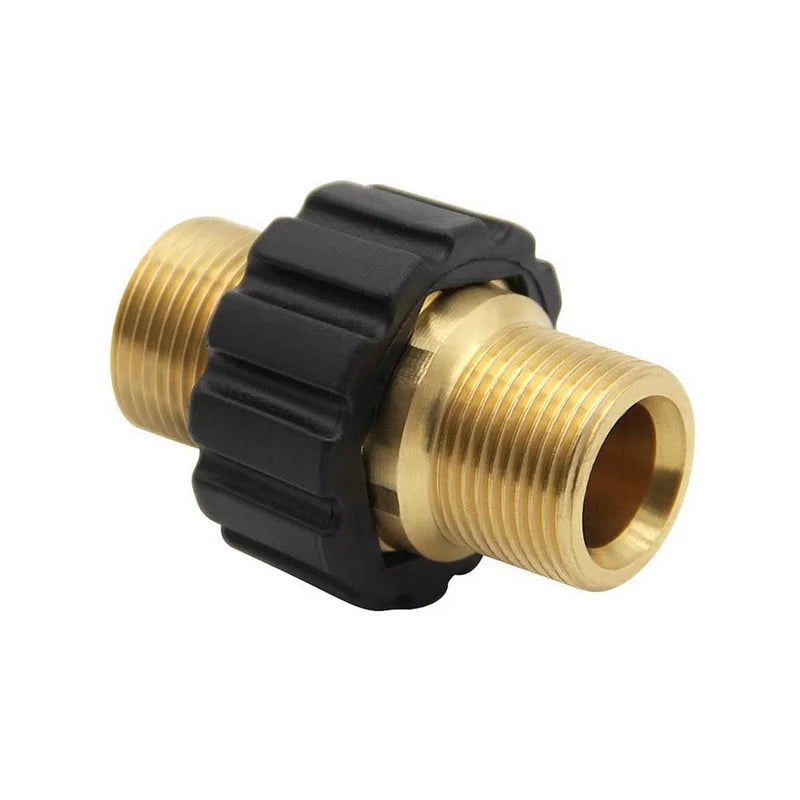 High Pressure Washer Hose Quick Connector M22 Metric Male Thread Car Accessories Garden Hose Fitting