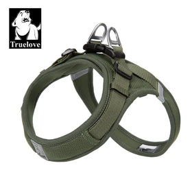 Truelove Wholesale Comfortable Lightweight Travel Reflective Nylon Pet Harness Breathable Durable Luxury Small Dog Training Vest