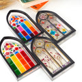 DIY Willow Church Windows Box Epoxy Resin Molds Silicone Crystal Epoxy Trinket Jewelry Storage Cabinet Mirror Molde Resina