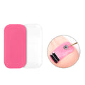 XIUSUZAKI Silicone False Eyelash Extension Bracket Patch Silicone Eyelash Forehead Pad