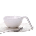 Wholesale Restaurant Dinnerware 5.5  Inch Salad Serving A5 Melamine Mixing Bowl with Handle