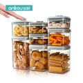 Factory Supply Push Button Household Storage & Organization Plastic Kitchen air Tight Storage Containers  with Lid