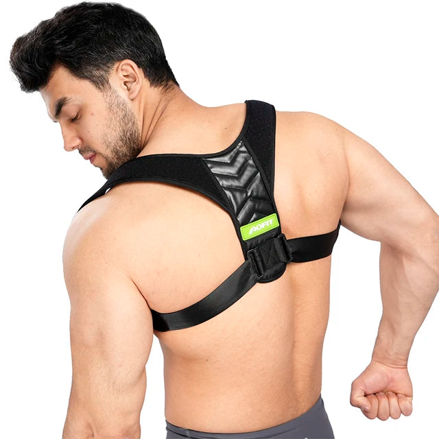 Aofit Adjustable Soft Flex Posture Corrector Back Support Posture Correction Back Brace Belt