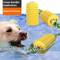 Factory Wholesale Eco-Friendly TPR Chew Toy Bite Corn Toothbrush Grinding Stick Dog Toy Ball New Explosion-Proof Pet Supplies