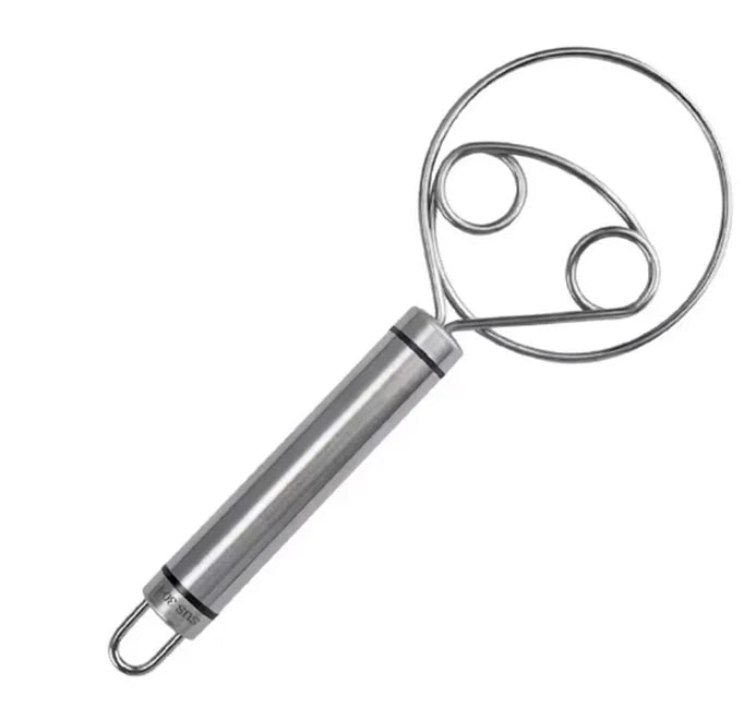 Bread Making Tools Eggs Cream Mixing Sticks Kitchen Mixing Tools Flour Whisk Machine Stainless Steel Danish Dough Whisk MegaBDM