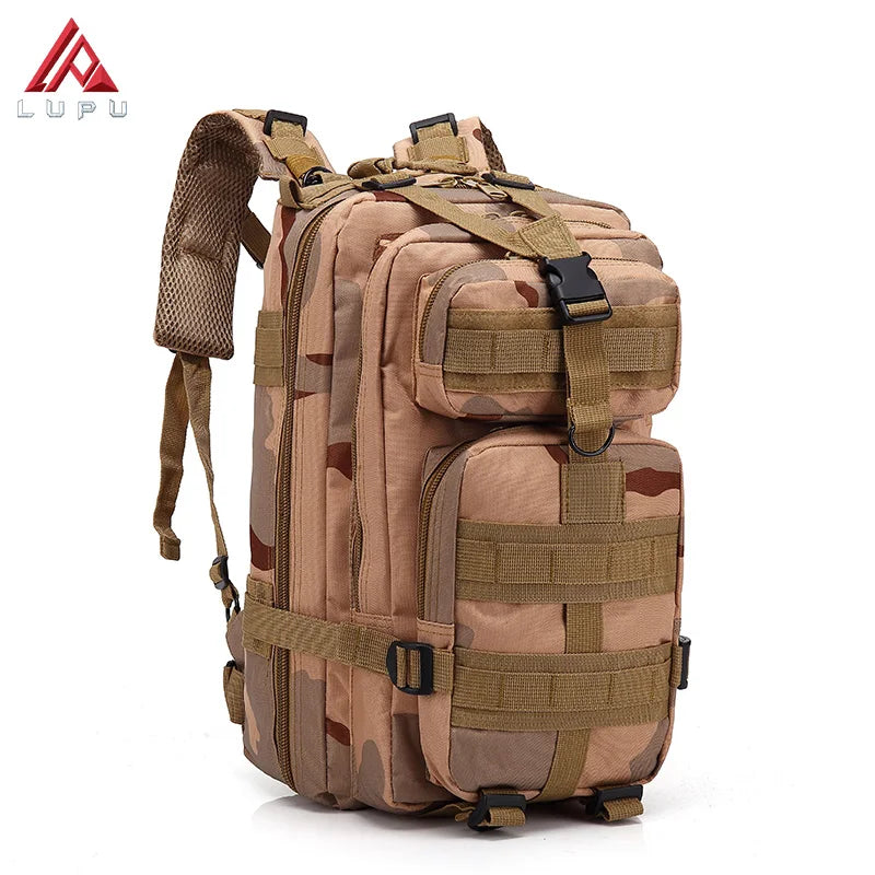 LUPU 600D Oxford Outdoor Waterproof Tatica Mochila Tactico Back Pack 30L Camouflage Tactical Backpacks