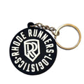 Custom Silicone Key Chain Handmade Made of Pvc Round logo Keychain Rubber Keychain