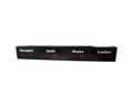 Ganxin World Clock 4 Time Zone Wall Led Digital Display World Clock for Hotel Home Wall Decor
