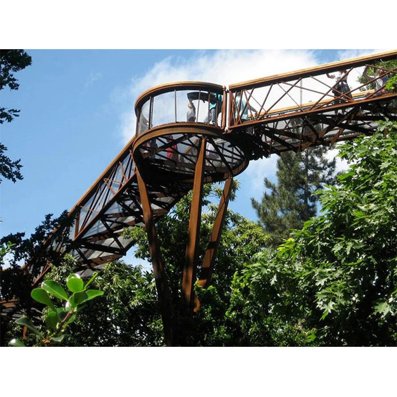 Hanlin China Treetop Adventure Park Playground Manufacturer-Commercial Outdoor Nylon Material Customized Attractions 1-5 Year