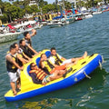 New Inflatable Bandwagon 6 Riders Water Towables for Sale Crazy Tube Banana Boat Inflatable Water Sports Jet Ski Towable Boat