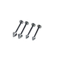ASTM  Stainless Steel Lips Nose Stud Labret Punk Style Spike Shaped Nail Ear Tragus Helix Cartilage Body Piercing Jewelry