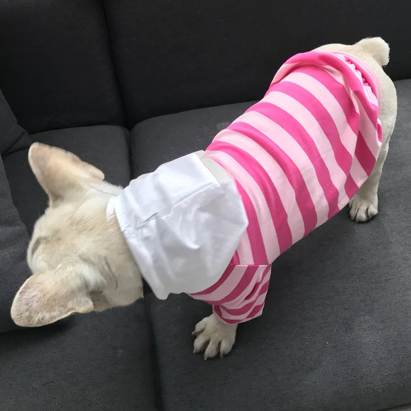 S~4XL Wholesale  Low Moq Striped Animal Cat Pet Dog Hoodies