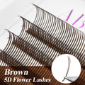 Abonnie 0.07mm 5d Flower Lash Blooming Easy Fan Mink Eyelash Extensions Volume fairy Lashes Individual Lashes