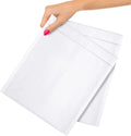 GDCX Eco Friendly Small Plain White Kraft Paper Jewelry Postage Pearly Padded Envelopes Poly Mailers Packaging Bubble Bag