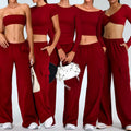 Women's 2 Piece Sets Outfits Casual Long Sleeve Sweatsuits Sets Hoodie Sweater Pant Set