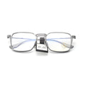 Hot Selling OEM logo 4 Colors Titanium Fashion Look Metal Glasses Frames