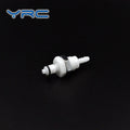 YRC Beauty Apparatus POM Panel Mount Quick Disconnect Coupling Air Bulkhead Fittings Vacuum 120psi 0.8MPa -40~100 Shut-off