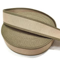 Two-Tone Webbing 38mm - Wide Center with Contrasting Edges Heavy Duty Polyester for Bag Straps & Belts