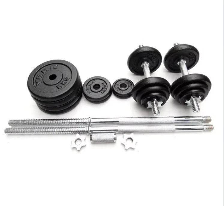 Gym Equipment Fitness Dumbells Adjustable Weight Dumbbell and Barbell Sets