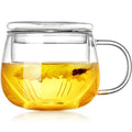Standard Package Heat Resistant Glass Tea Infuser Cup for Drinking