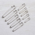Wholesale 27mm 38mm 55mm 60mm 70mm 38mm Metal Safety Pin Brooch Fastener Pin for Clothing Scarf and Carpet